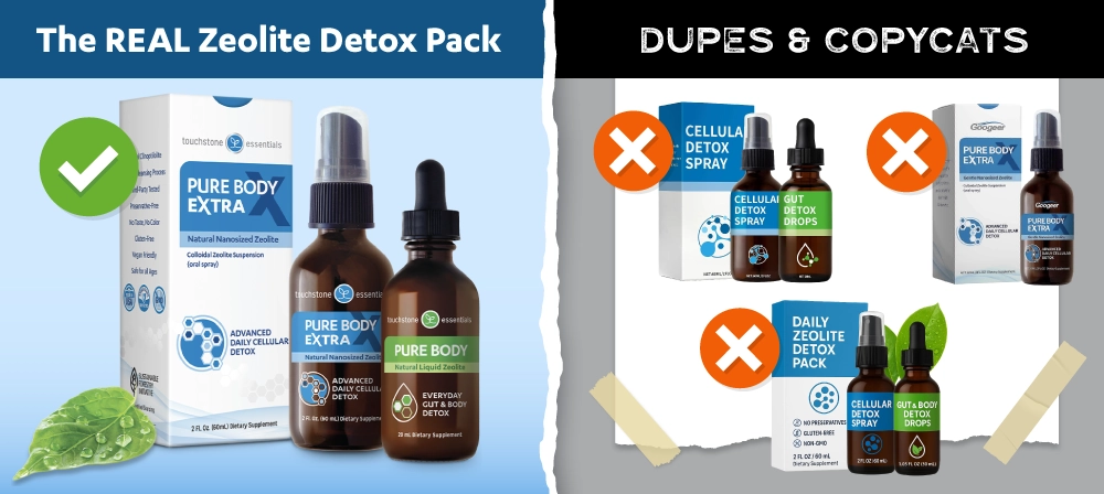The Real Zeolite Detox Pack