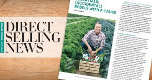 Read more about the article Spotlight on Touchstone Essentials in Direct Selling News Magazine