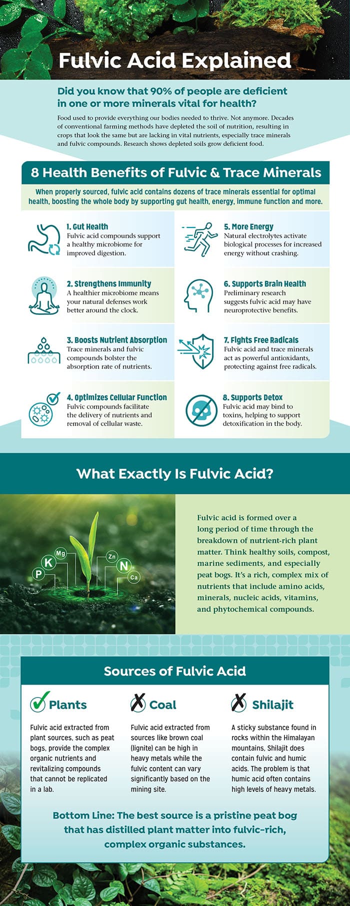 Fulvic Acid Benefits and Sourcing Explained