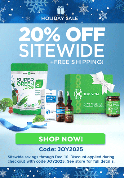 Holiday Sale —20% Off Sitewide