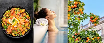 Collage of Valencia activities