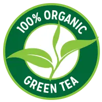 Organic Green Tea Badge