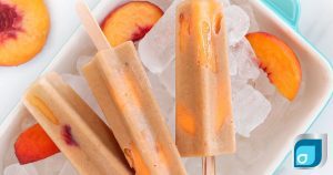 Read more about the article Peaches and Cream Protein Pops