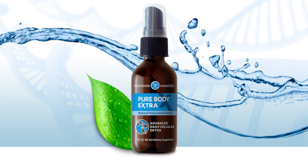 A bottle of Pure Body Extra